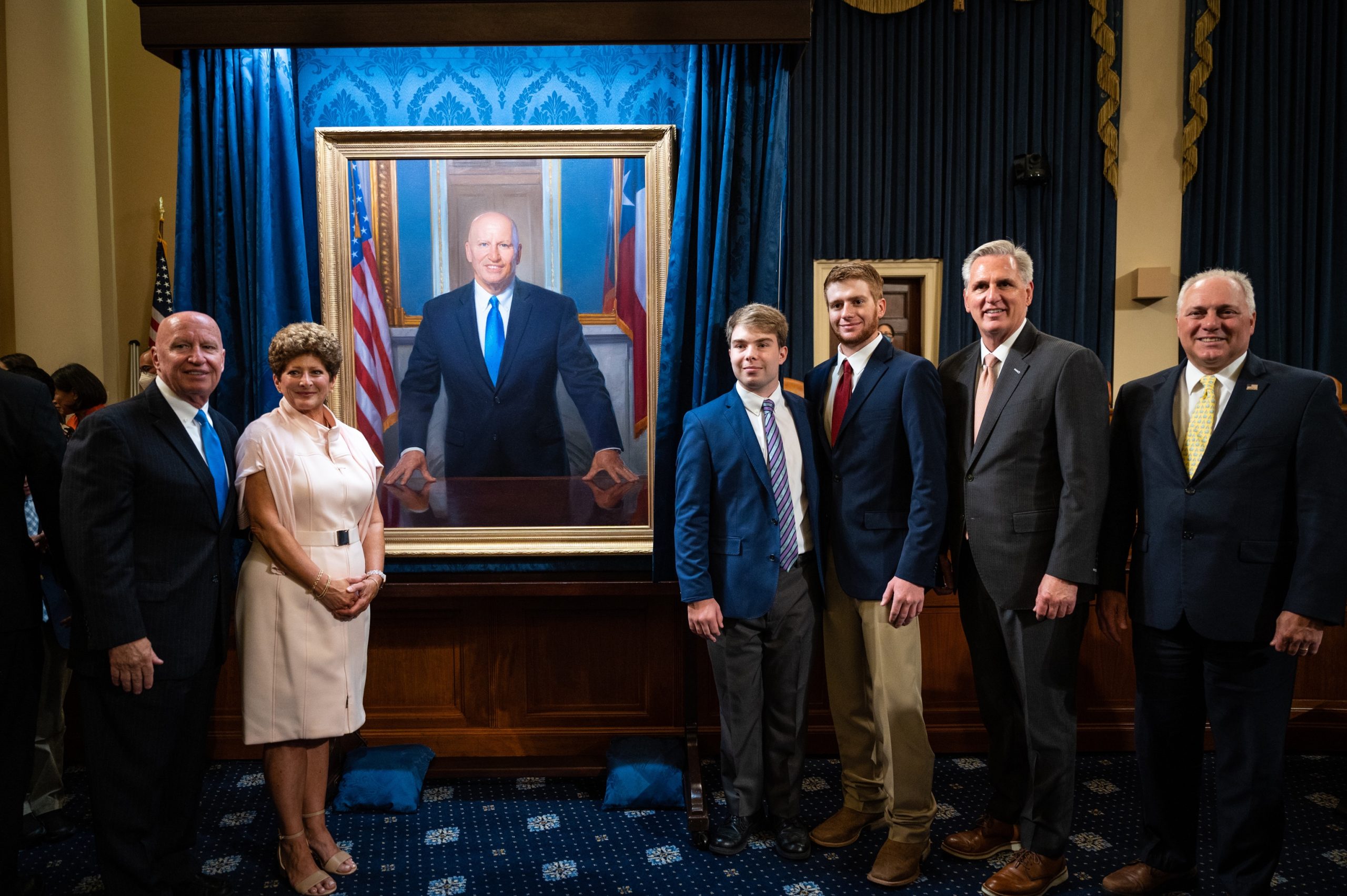 Brady Portrait to Hang in Ways and Means Hearing Room House Committee